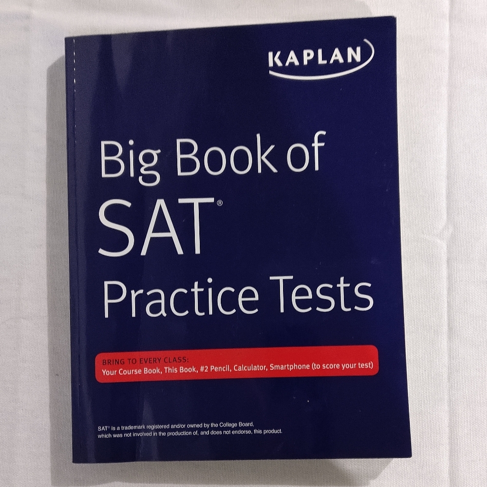 Big Book of SAT Practice Test. Kaplan